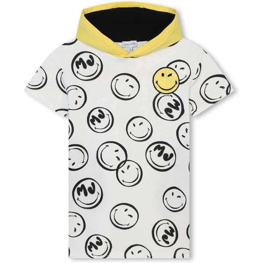 Girls White Marc Jacobs X Smileyworld Dress