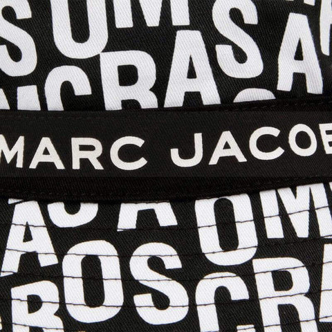 Marc Jacobs Unisex Jumbled Logo Bucket Hat