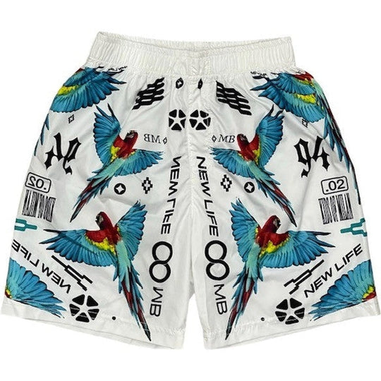 Boys White New Life Swimming Shorts