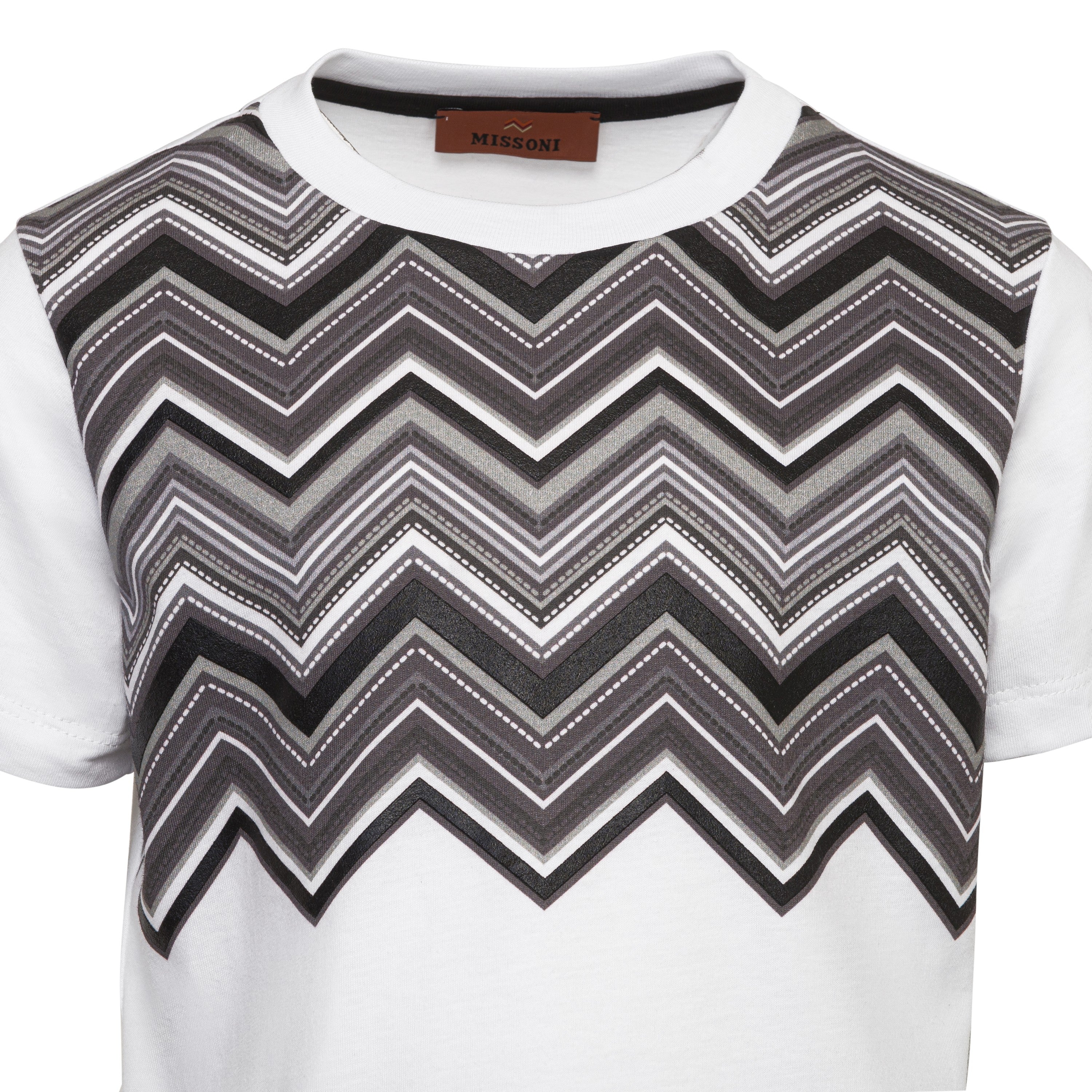 Missoni Kids Boys Black Graphics T-Shirt