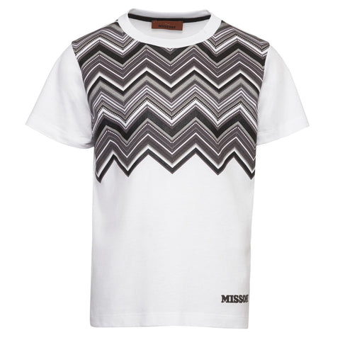 Missoni Kids Boys Black Graphics T-Shirt