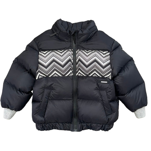 Missoni Kids Boys Black Puffer