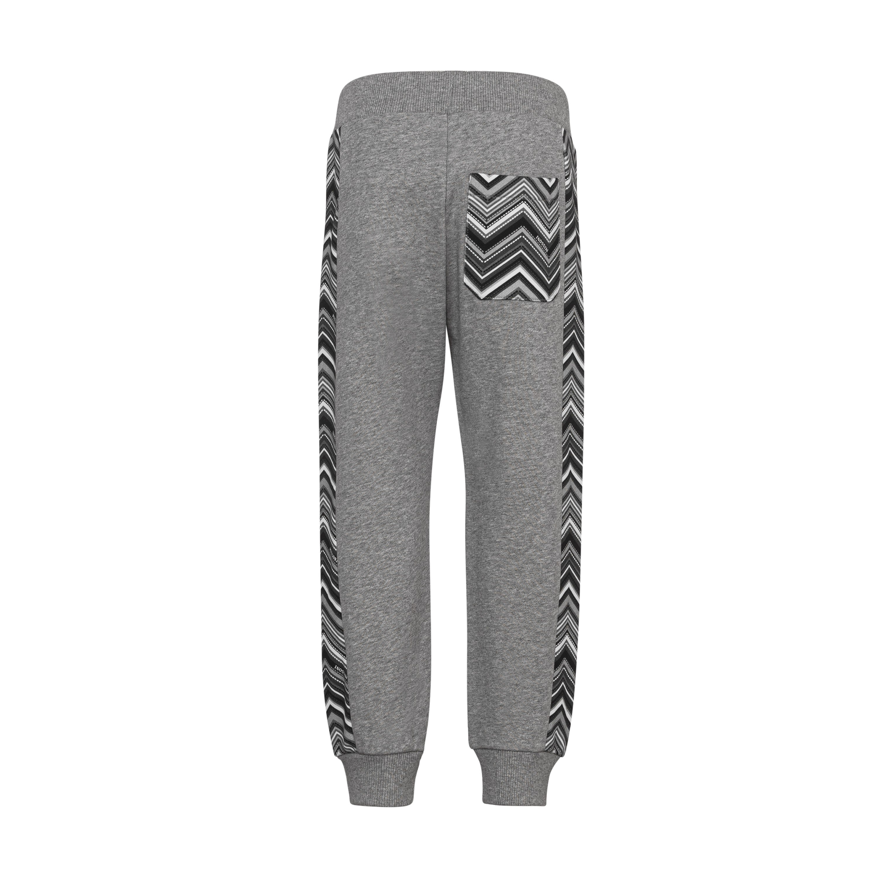 Missoni Kids Boys Grey Joggers