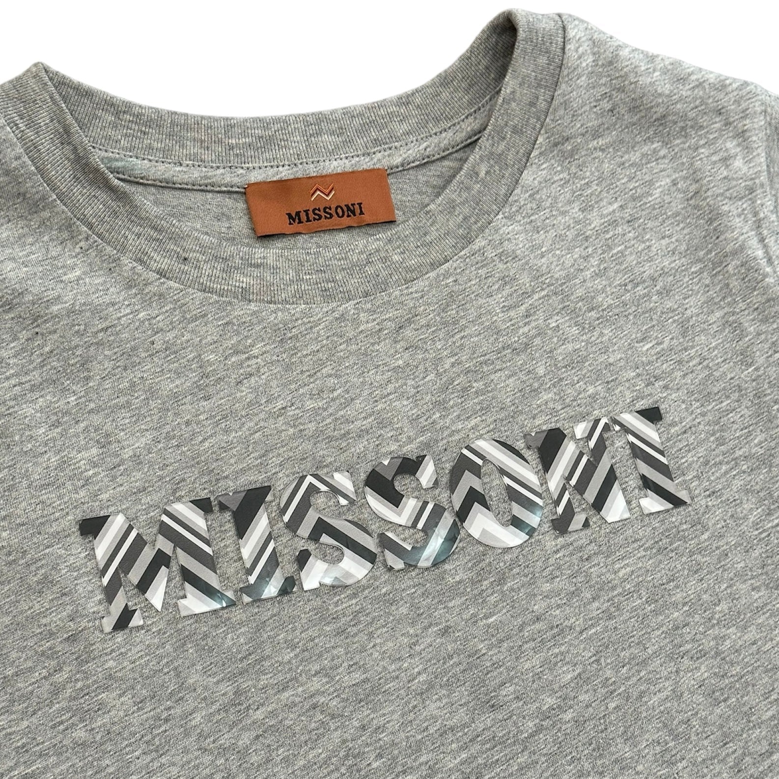 Missoni Kids Boys Grey Print T-Shirt