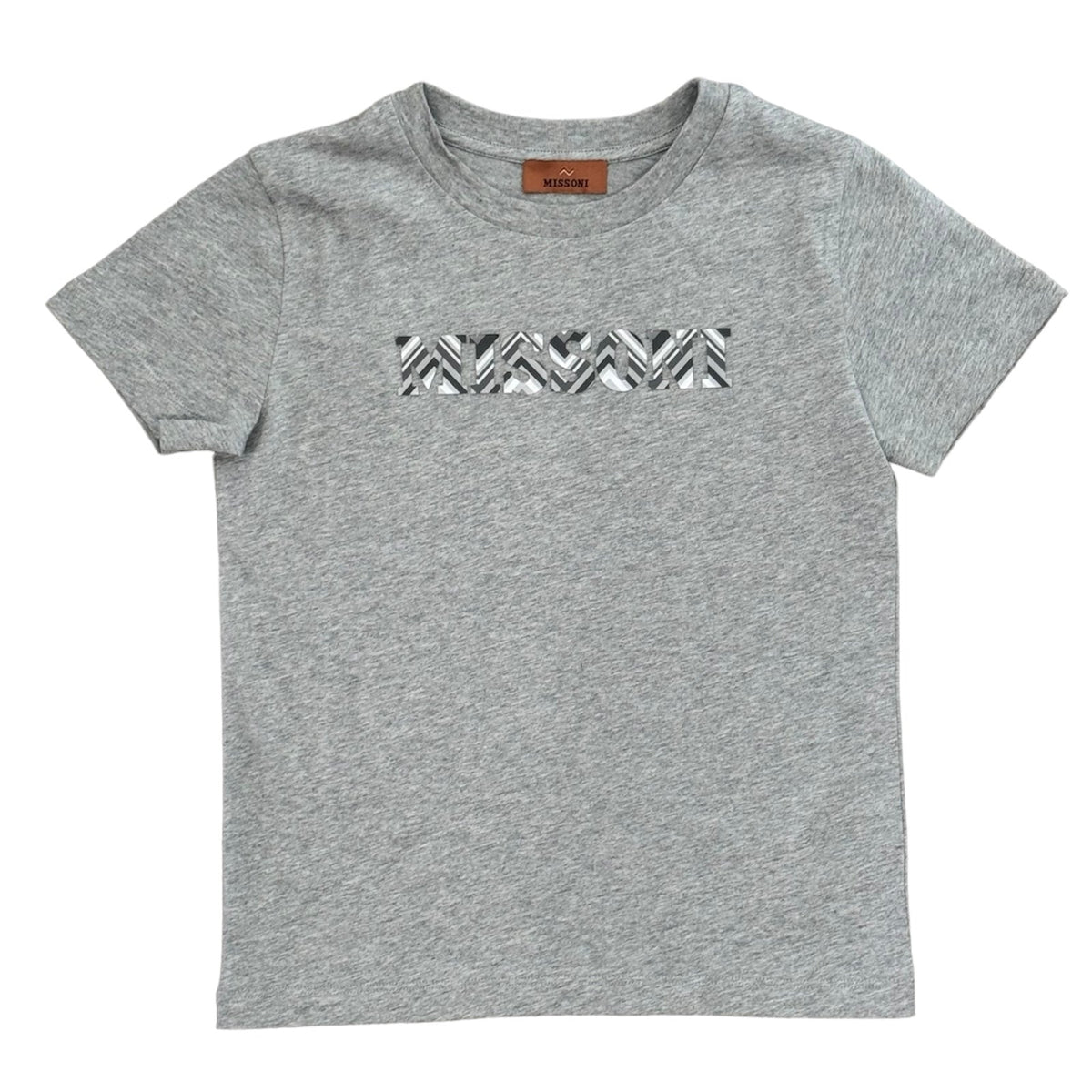 Missoni Kids Boys Grey Print T-Shirt