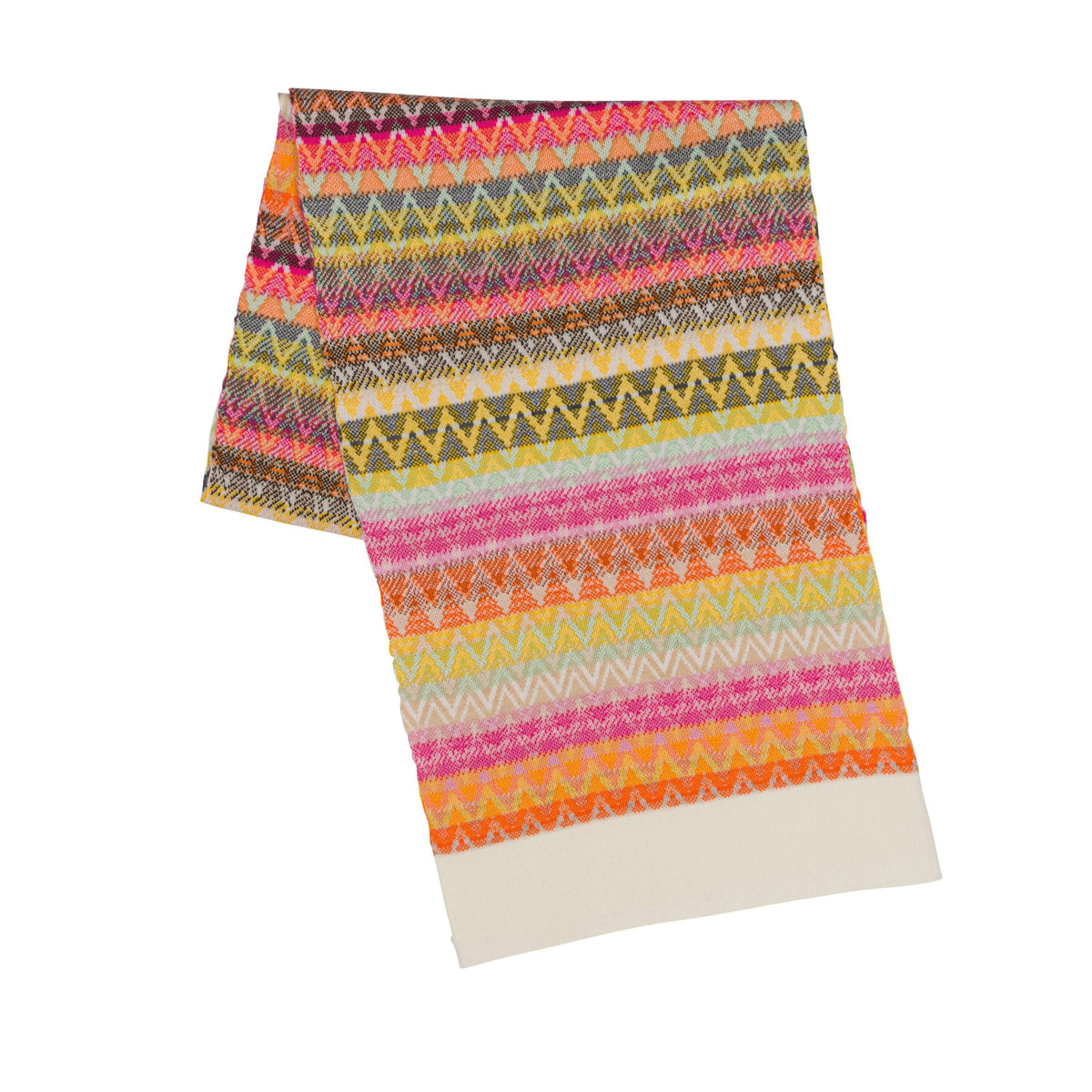 Missoni Kids Girls Wool Colourful Scarf