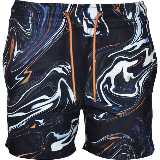 Boys Oil Black Swimming Shorts