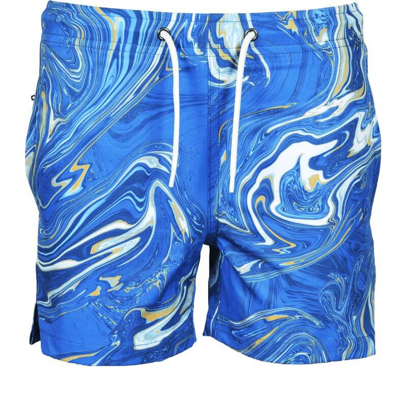 Moda Bandidos Boys Oil Blue Swimming Shorts