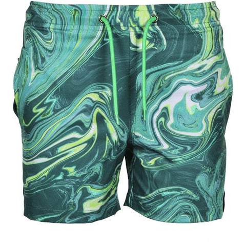 Moda Bandidos Boys Oil Green Swimming Shorts