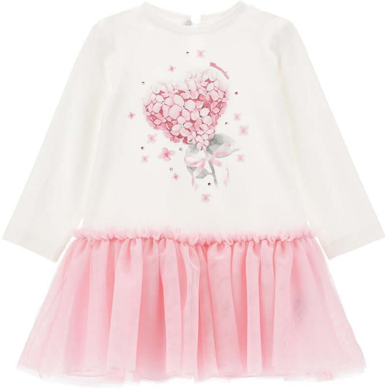 Monnalisa Baby Girls Heart Dress