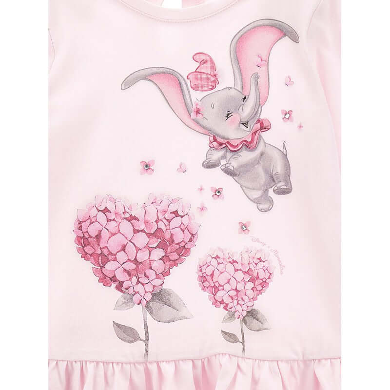 Monnalisa Baby Girls Pink Dumbo Legging Set