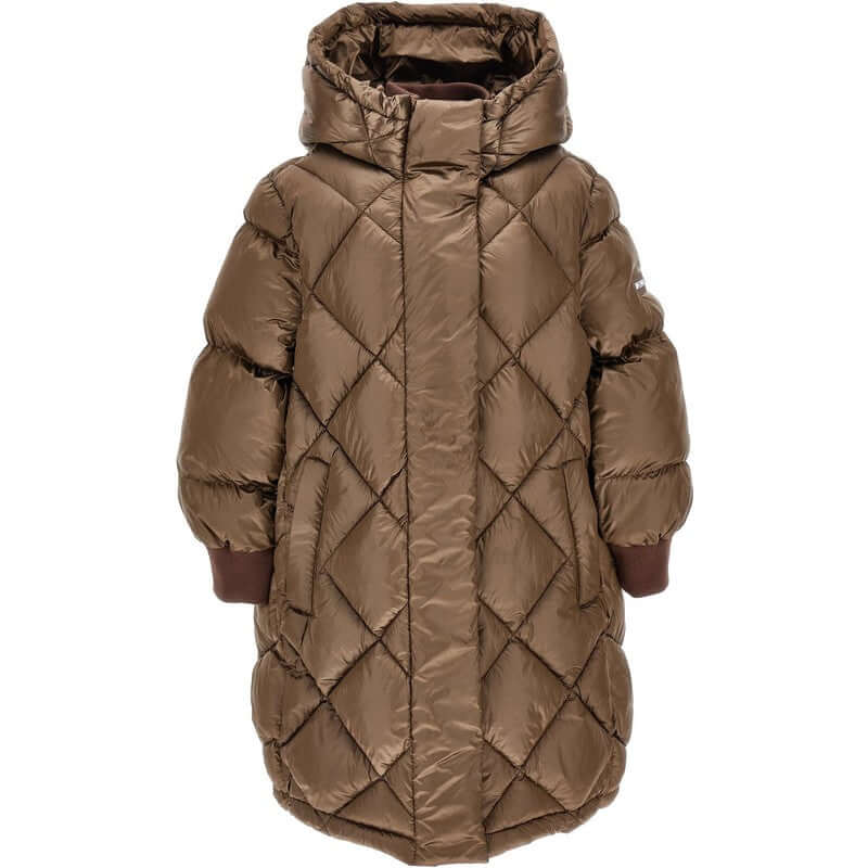 Monnalisa Girls Brown Coat