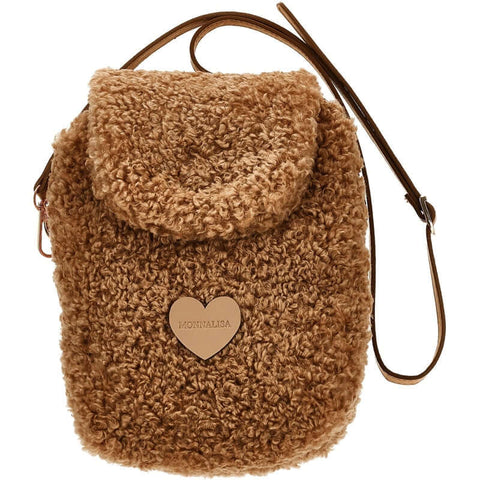 Monnalisa Girls Brown Teddy Bag