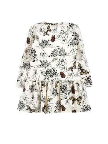 Monnalisa Girls Butterfly Dress