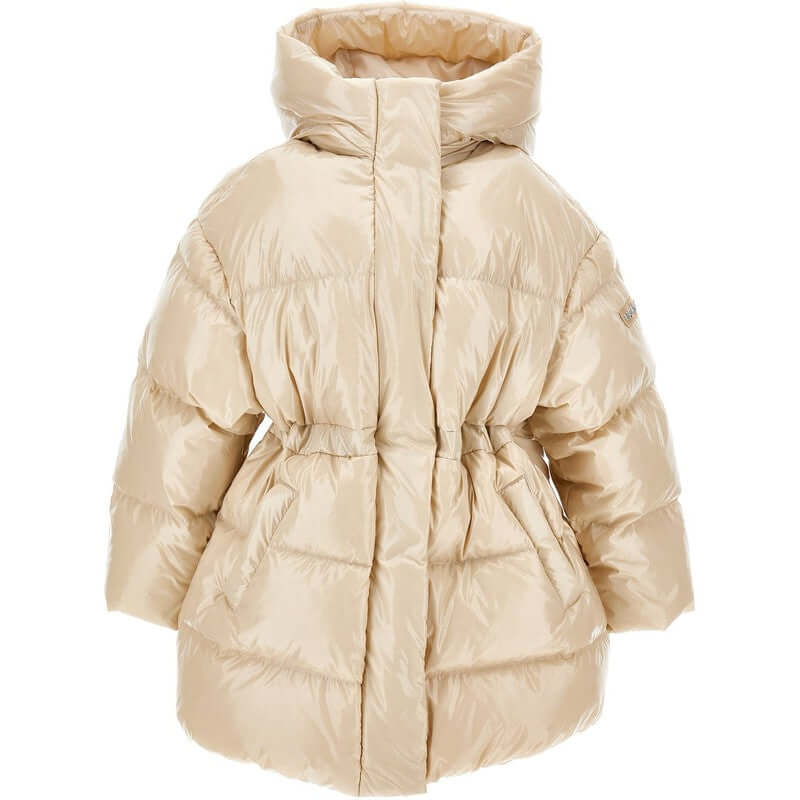 Monnalisa Girls Cream Coat