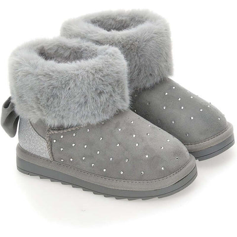 Monnalisa Girls Grey Boots ONE SIZE?