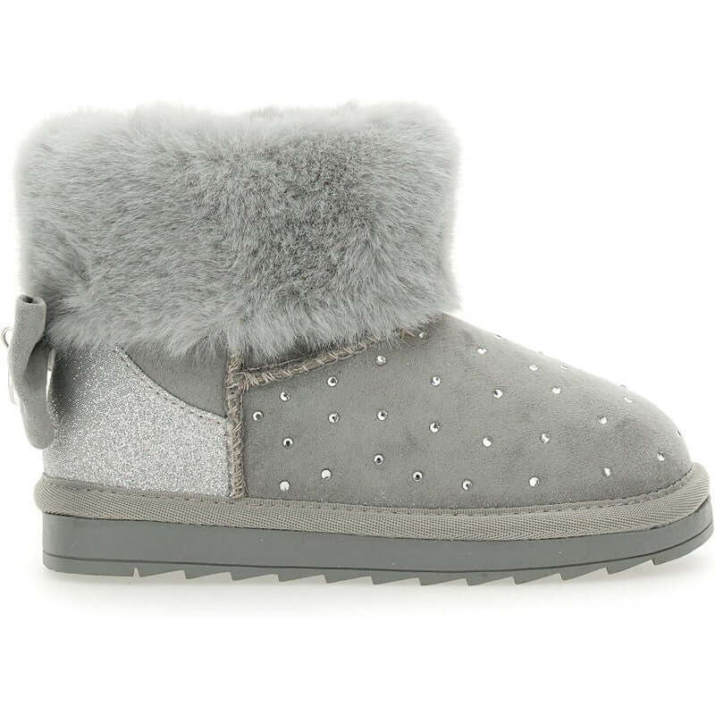 Monnalisa Girls Grey Boots ONE SIZE?