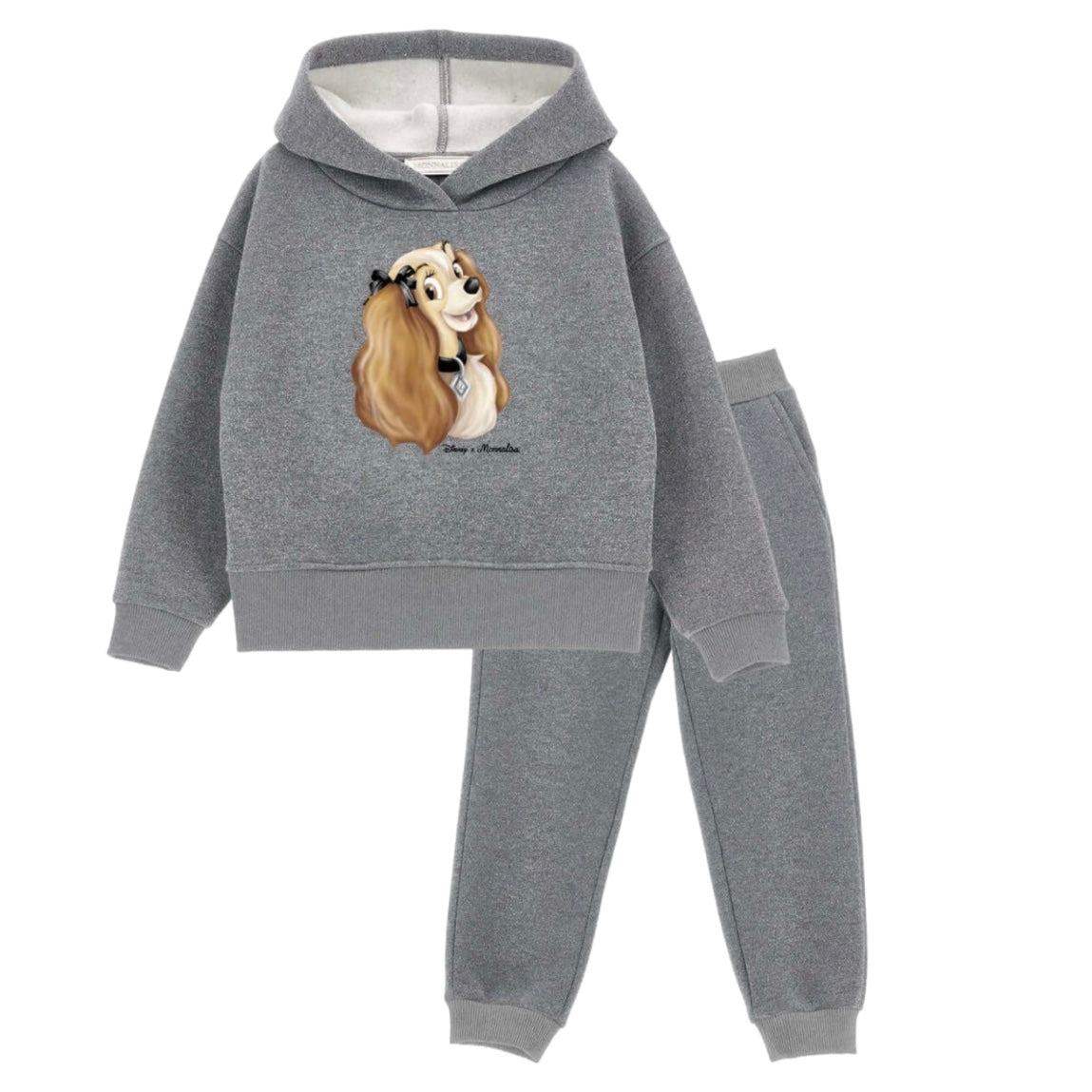 Monnalisa Girls Grey Lady & The Tramp Tracksuit