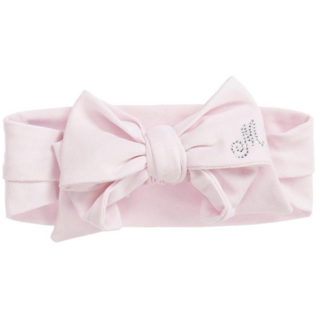 Monnalisa Girls Pink Bow Headband