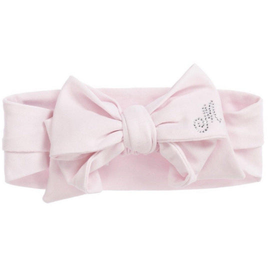Girls Pink Bow Headband