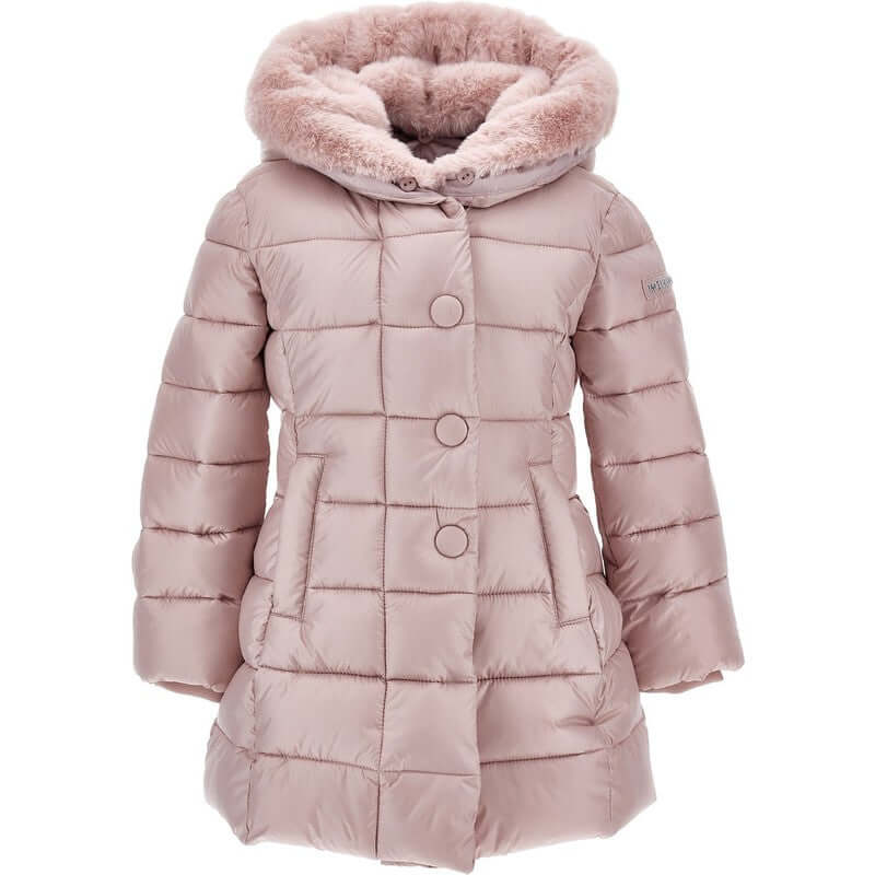 Monnalisa Girls Pink Coat