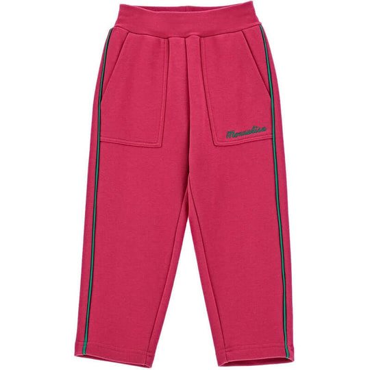 Girls Pink Logo Joggers