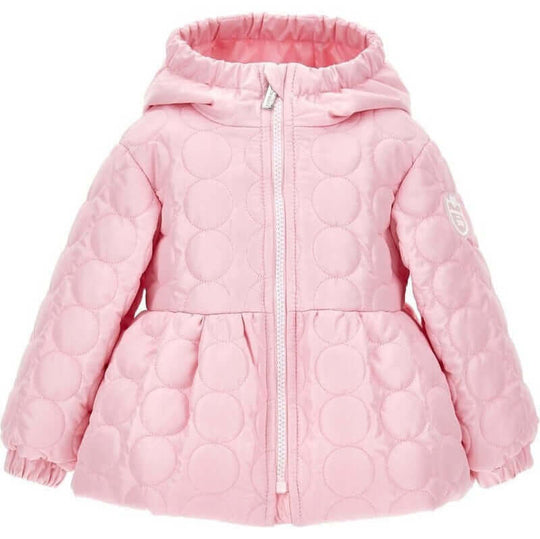 Girls Pink Quilted Jacket