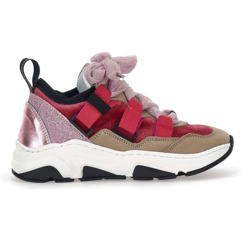 Monnalisa Girls Pink Trainers