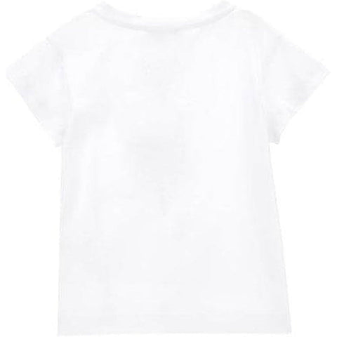 Monnalisa Girls White Cherry T-shirt