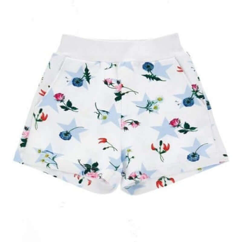 Monnalisa Girls White Star Minnie Mouse Shorts