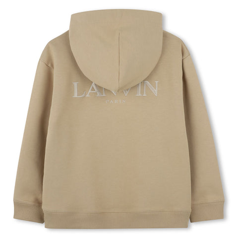 Lanvin Boys Sand Hooded Cardigan