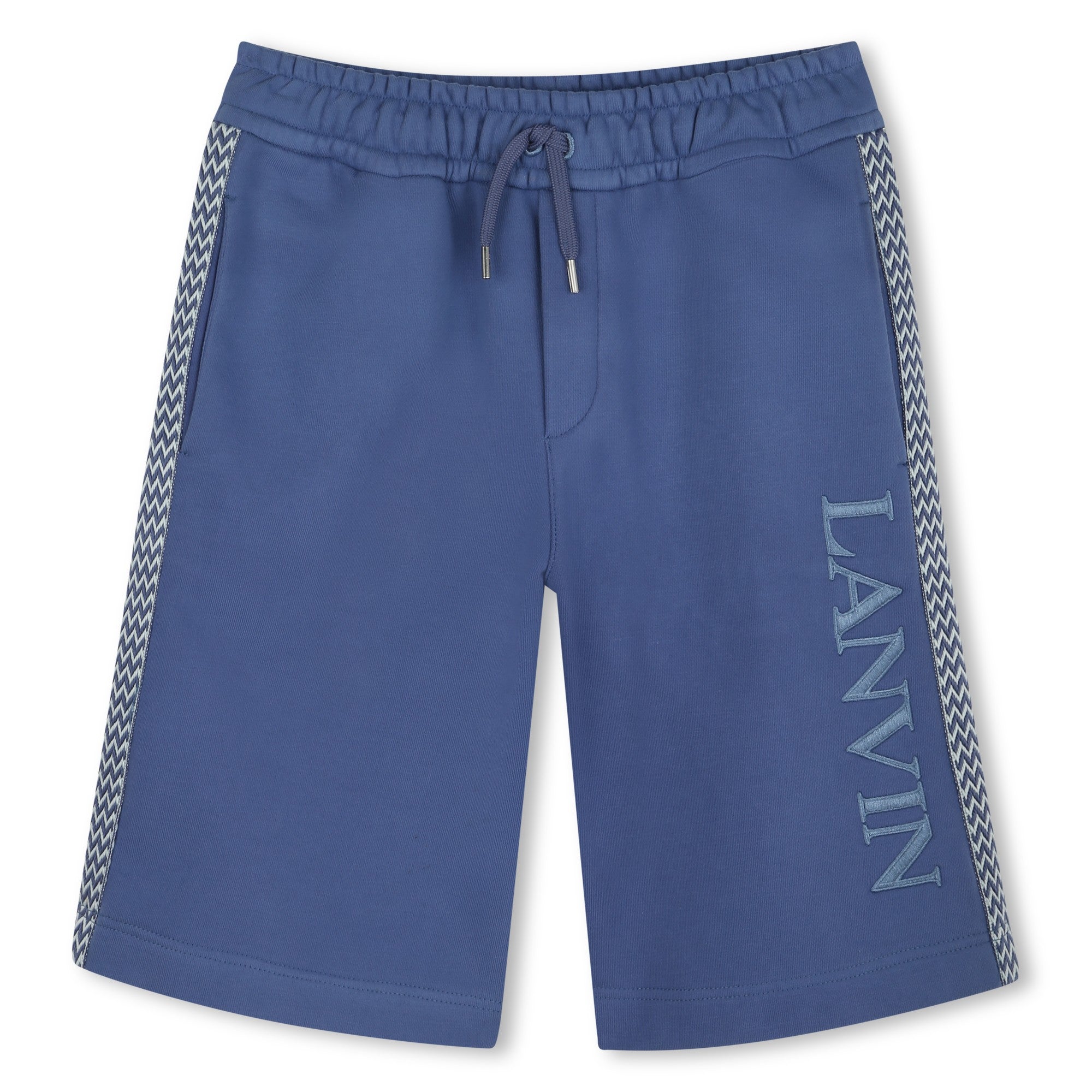 Lanvin Boys Blue Logo Shorts