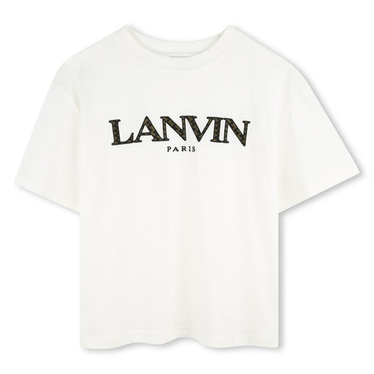 Boys White Logo T-Shirt