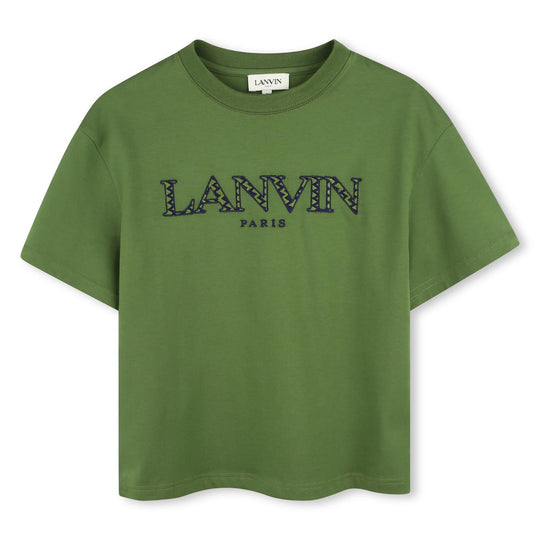 Boys Green Logo T-Shirt