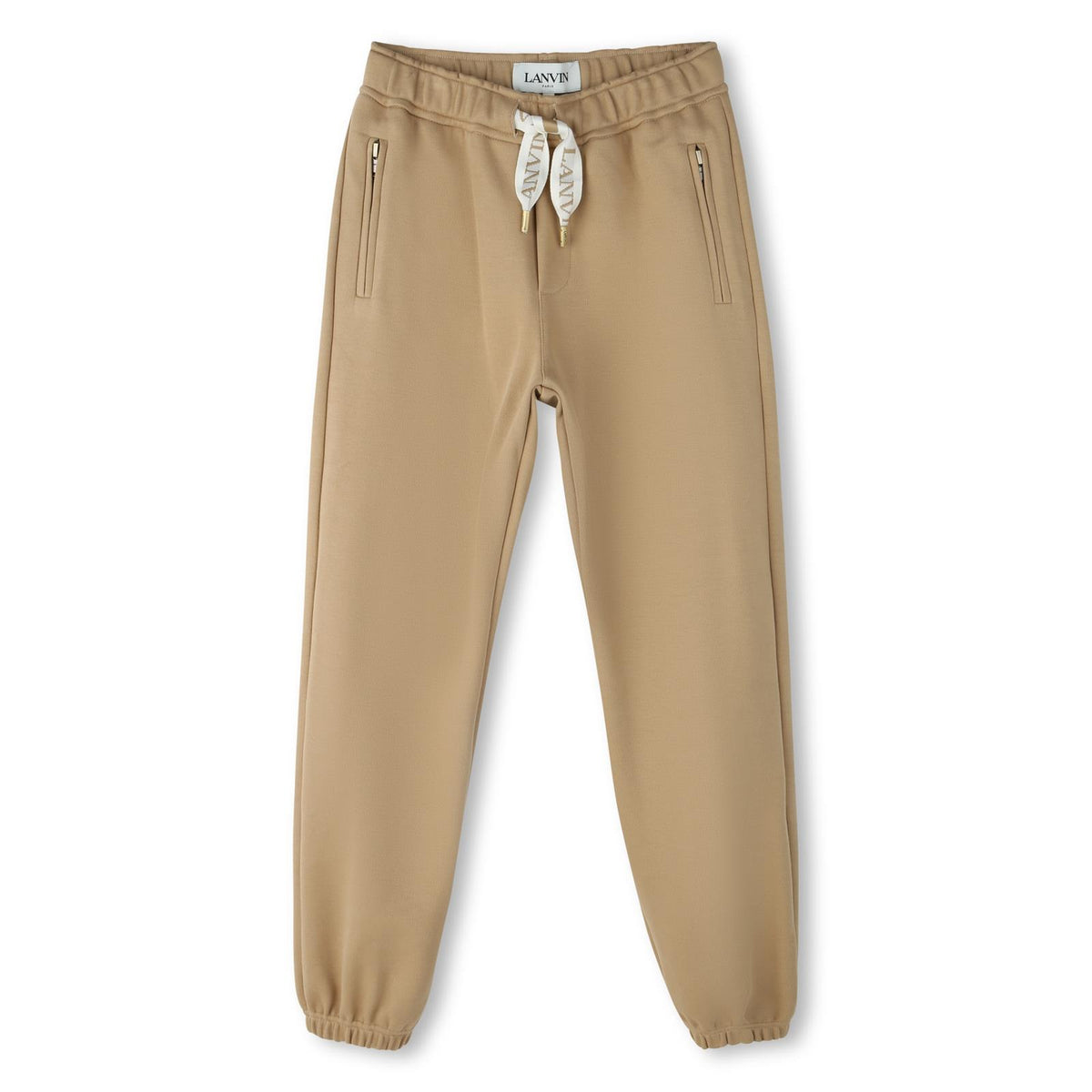 Lanvin Boys Beige Jogging Bottoms