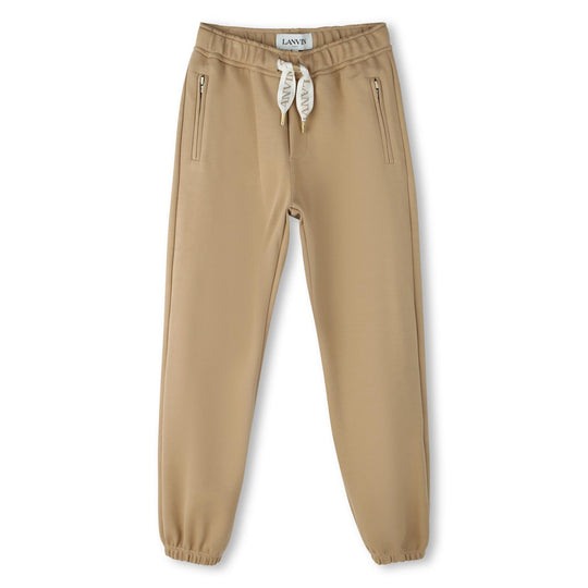 Boys Beige Jogging Bottoms