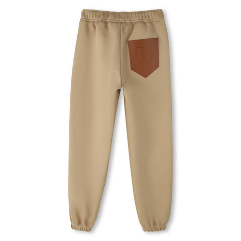 Lanvin Boys Beige Jogging Bottoms