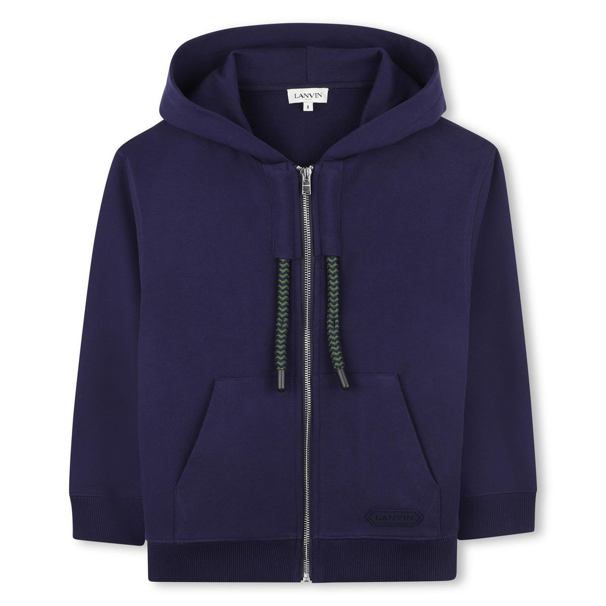 Lanvin Boys Blue Zip Up Hoodie
