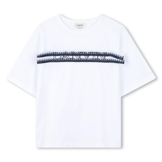 Boys White Logo T-Shirt