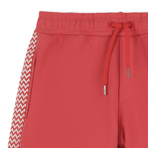 Lanvin Boys Red Logo Shorts