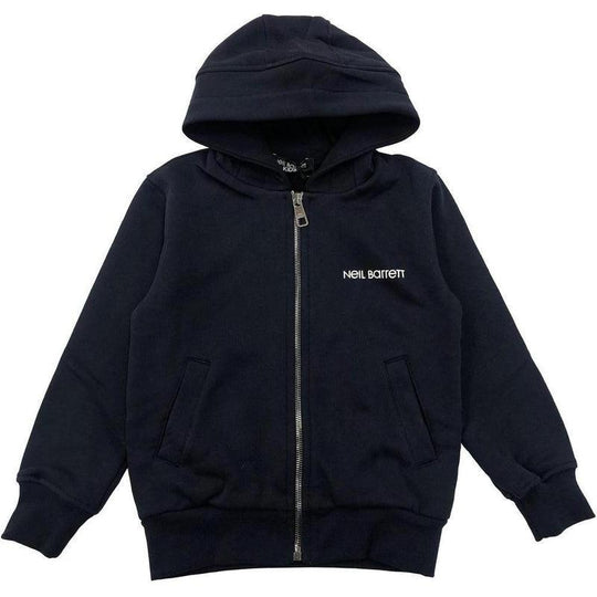 Boys Navy Bolt Hoodie