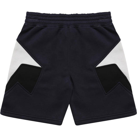 Neil Barrett Boys Navy Lightening Shorts