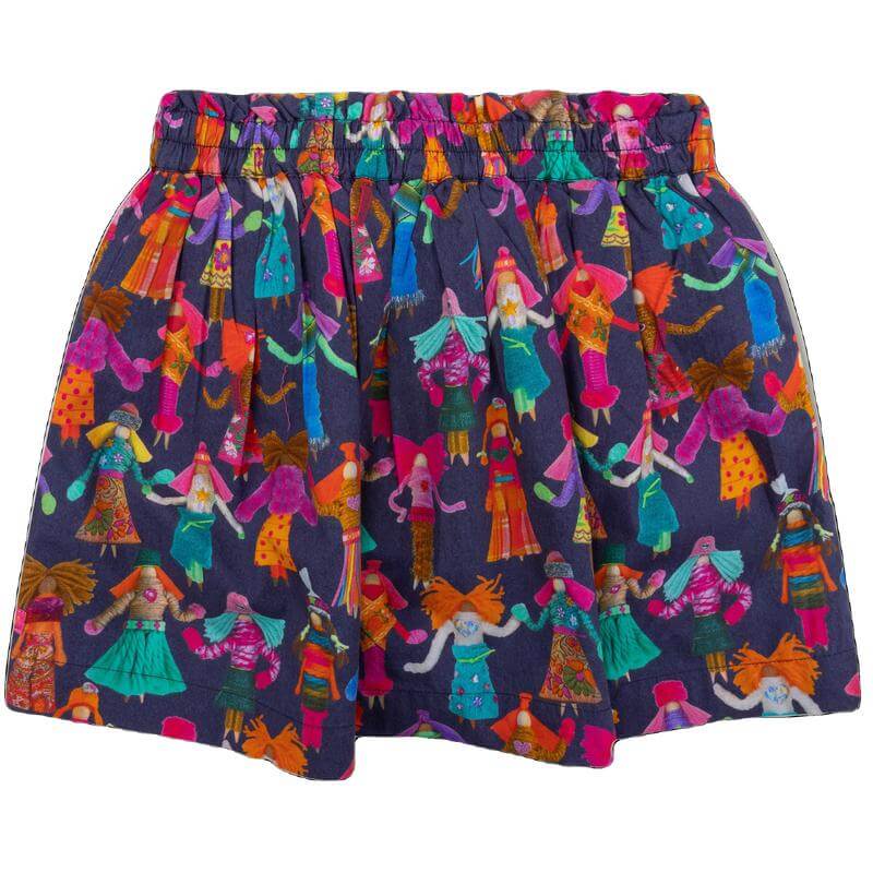 Oilily Girls Blue Samba Skirt