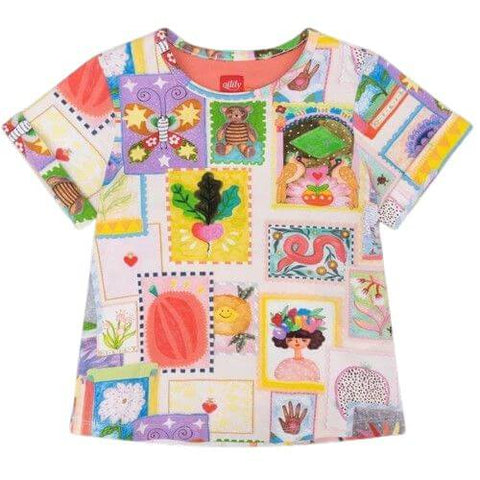 Oilily Girls Cards T-Shirt