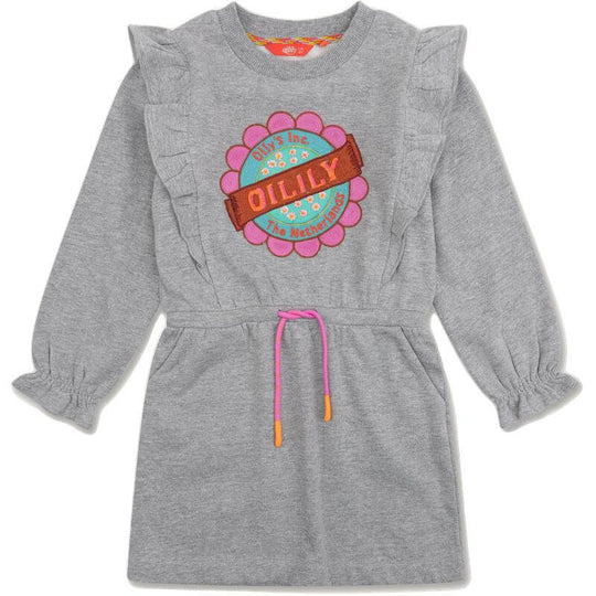 Girls Grey Djane Sweatdress