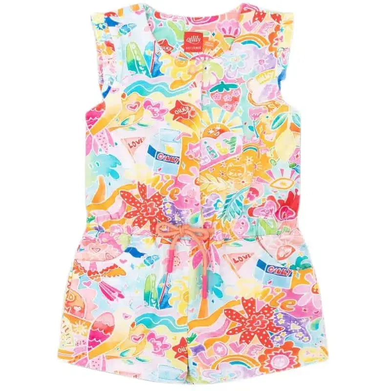 Oilily Girls Magic Land Of The Sun Playsuit