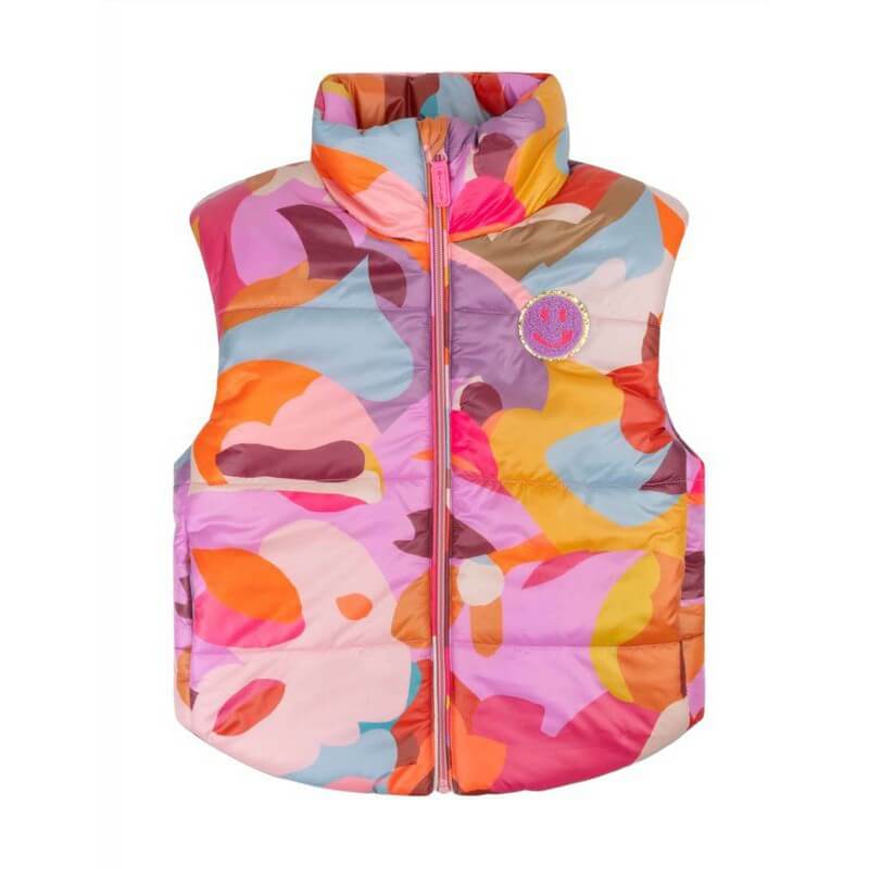 Oilily Girls Pink Cozy Bodywarmer