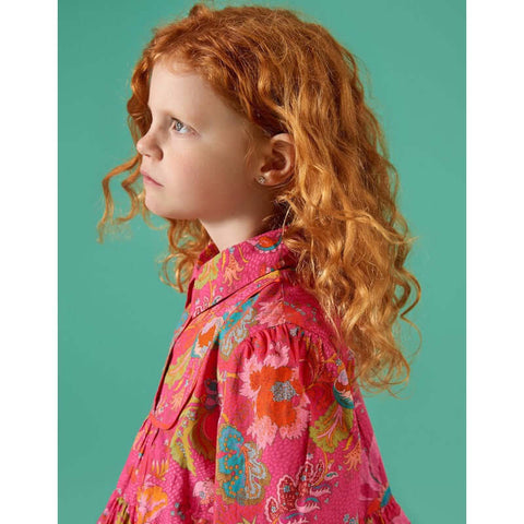 Oilily Girls Pink Dorothee Dress