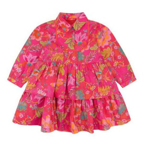 Oilily Girls Pink Dorothee Dress