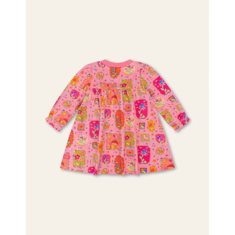 Oilily Girls Pink Fairy Robots Dress